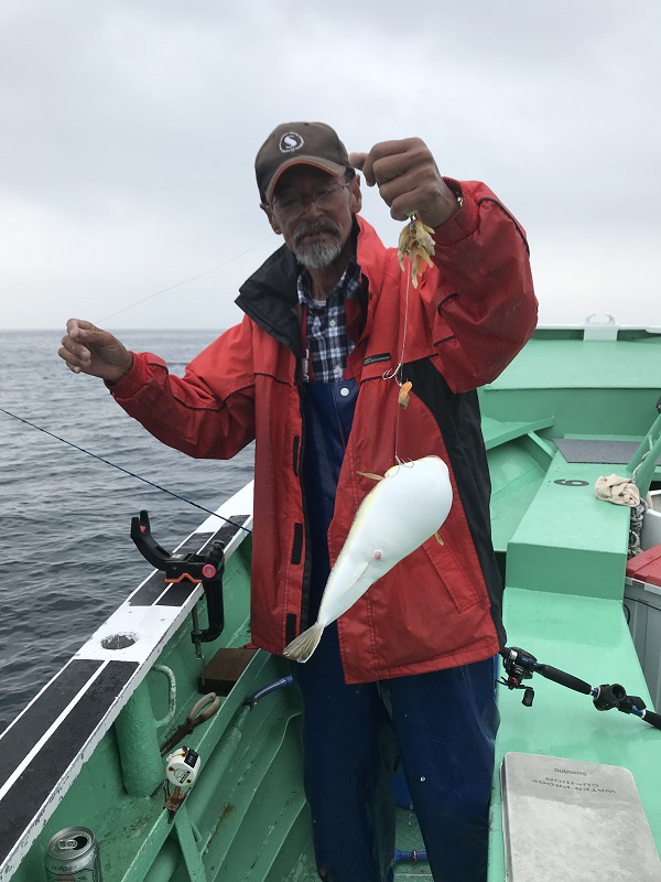 6月21日ショウサイフグ釣果報告 茨城県 大洗港 釣船 遊漁船 海釣り 光来丸